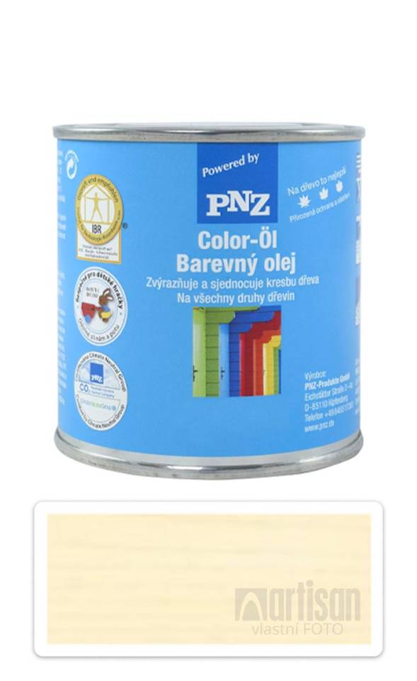 PNZ Barevný olej 0.25 l Bezbarvý
