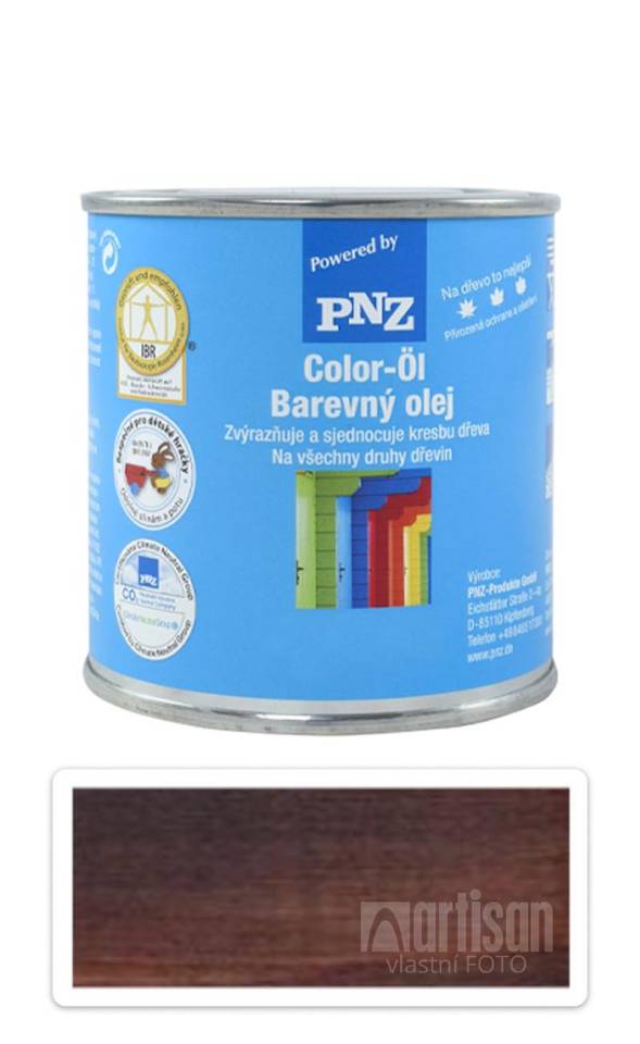 PNZ Barevný olej 0.25 l Merbau