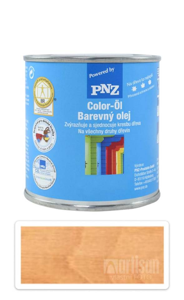 PNZ Barevný olej 0.25 l Modřín