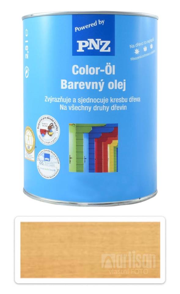 PNZ Barevný olej 2.5 l Dub tmavý
