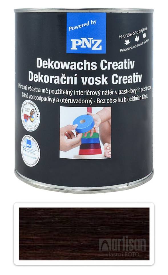 PNZ Dekorační vosk Creativ 0.75 l Černý