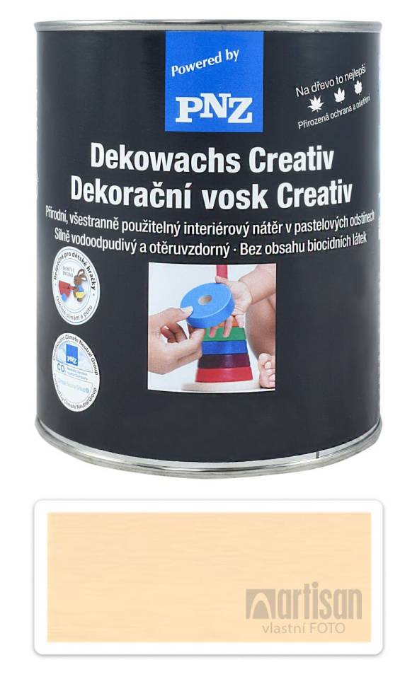 PNZ Dekorační vosk Creativ 0.75 l Pískový
