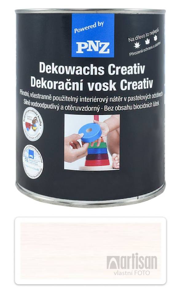 PNZ Dekorační vosk Creativ 0.75 l Sníh
