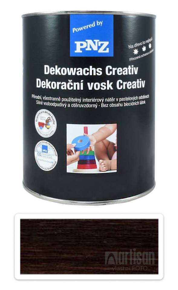 PNZ Dekorační vosk Creativ 2.5 l Černý