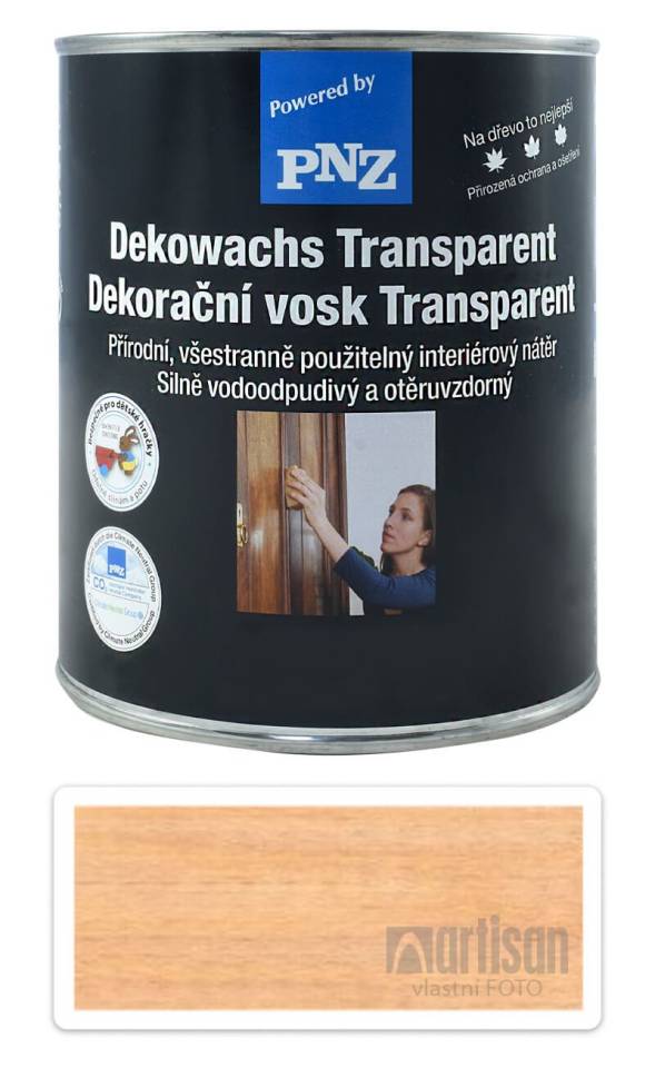 PNZ Dekorační vosk Transparent 0.75 l Buk