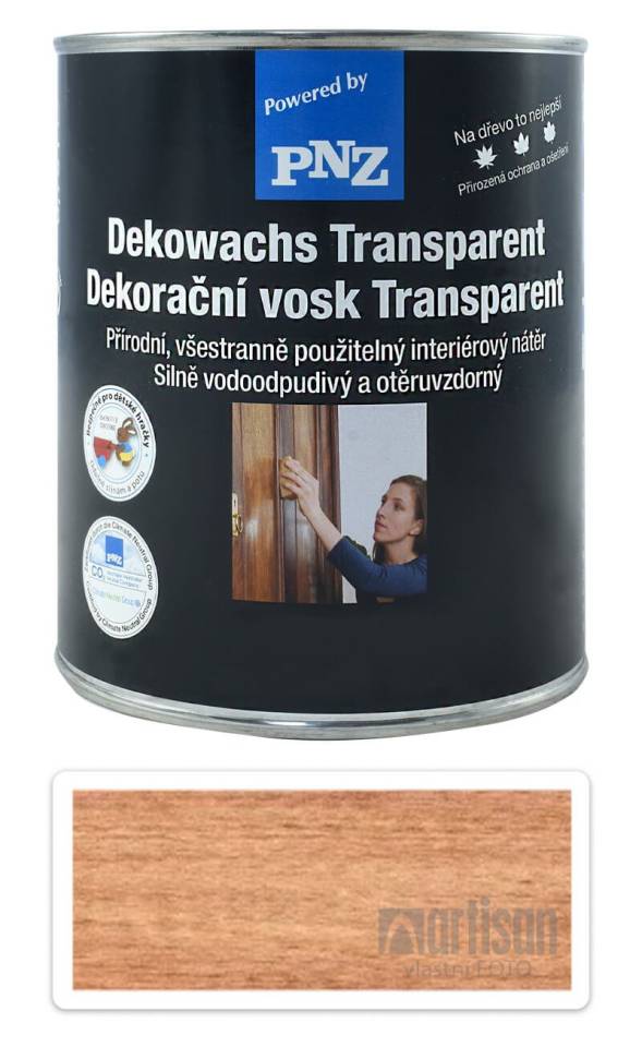 PNZ Dekorační vosk Transparent 0.75 l Koňak