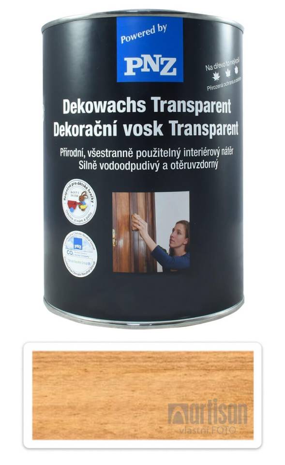 PNZ Dekorační vosk Transparent 2.5 l Dub