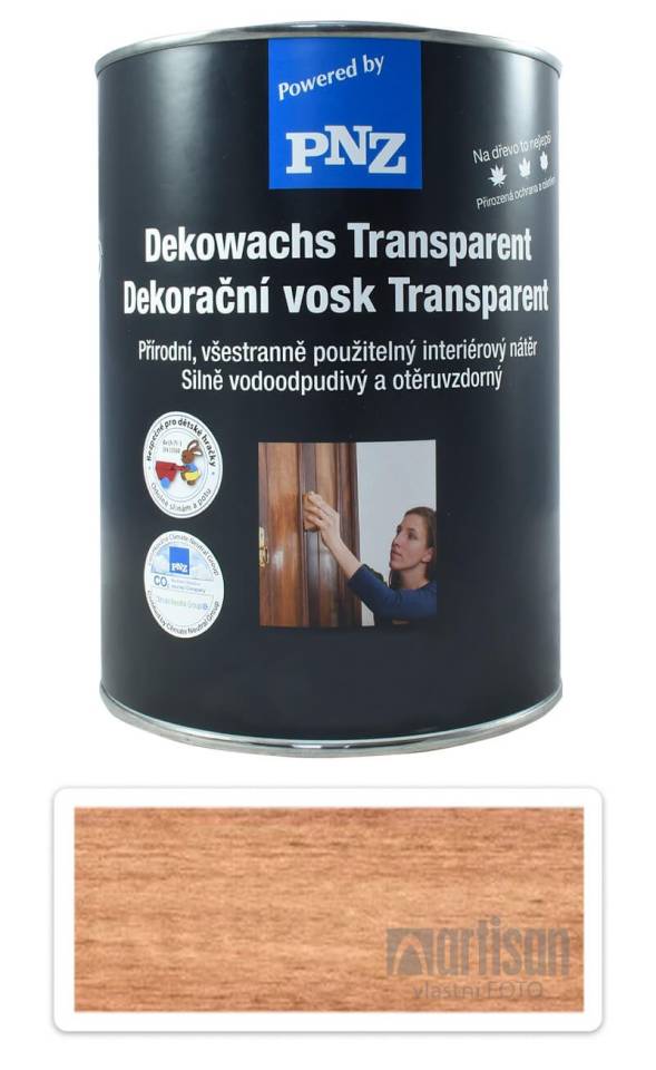 PNZ Dekorační vosk Transparent 2.5 l Koňak