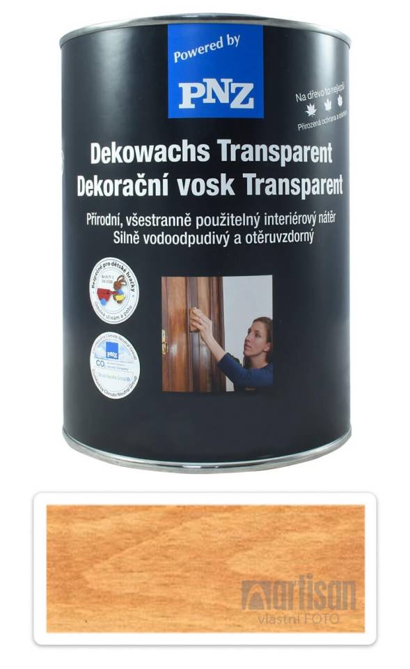 PNZ Dekorační vosk Transparent 2.5 l Zlatý javor