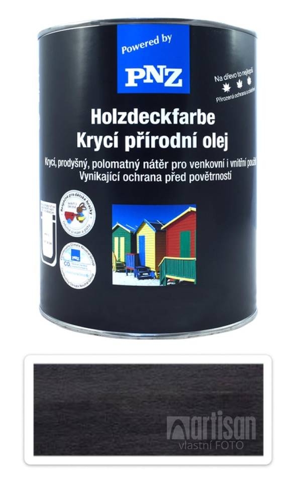 PNZ Krycí přírodní olej 2.5 l Černošedá