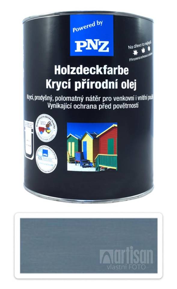 PNZ Krycí přírodní olej 2.5 l Holubí modř