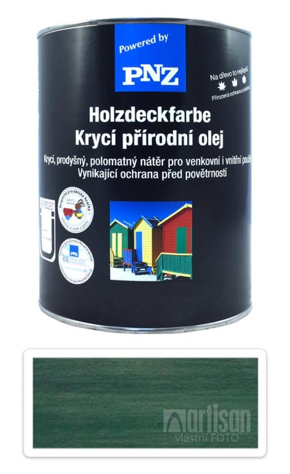 PNZ Krycí přírodní olej 2.5 l Jedlově zelená