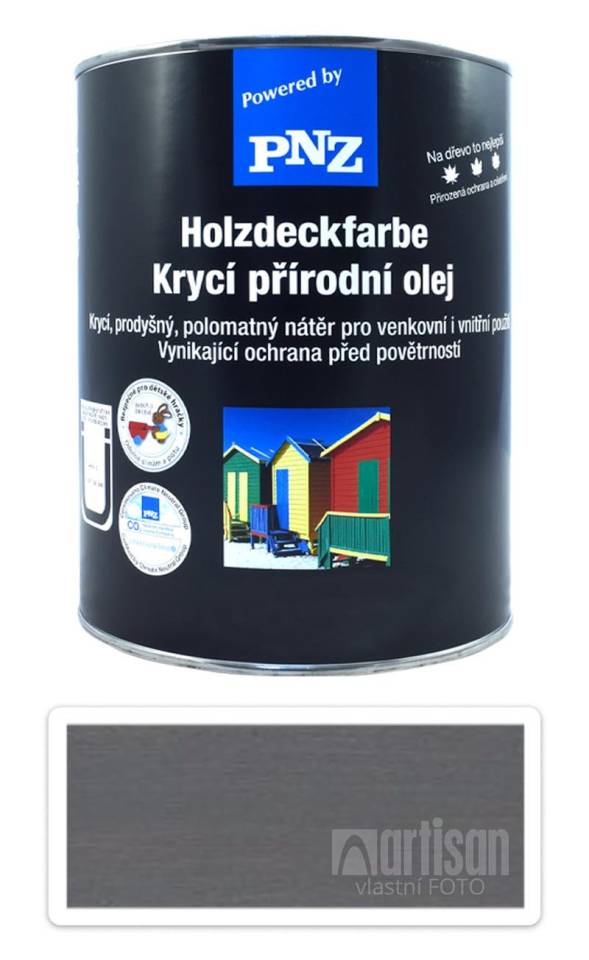 PNZ Krycí přírodní olej 2.5 l Kamenně šedá
