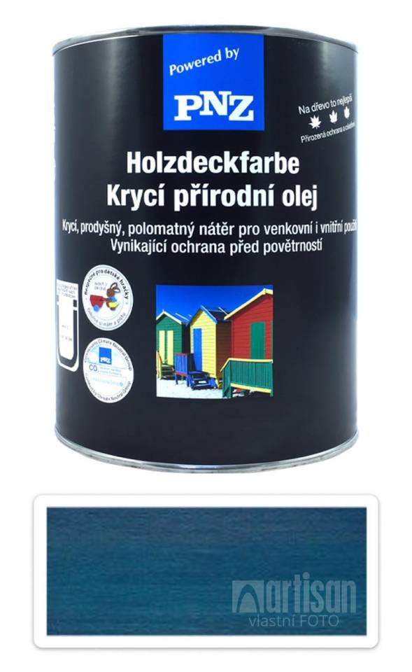 PNZ Krycí přírodní olej 2.5 l Královská modř