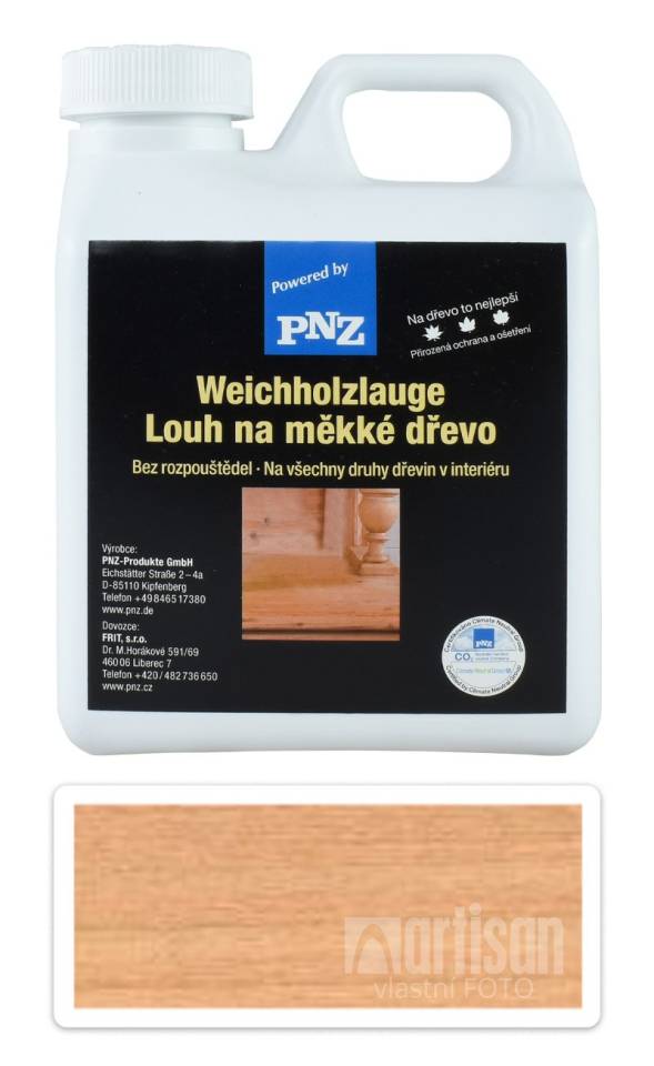 PNZ Louh na měkké dřevo 1 l Modřín 7