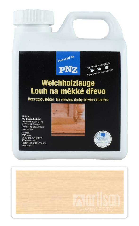 PNZ Louh na měkké dřevo 1 l Pařený dub 4