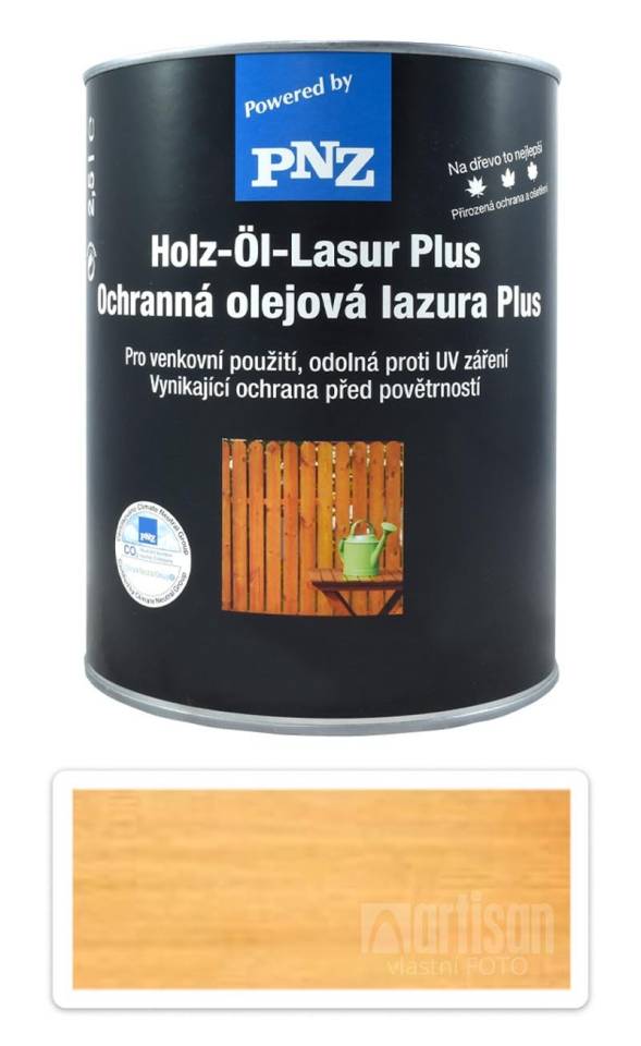 PNZ Ochranná olejová lazura Plus 2.5 l Borovice