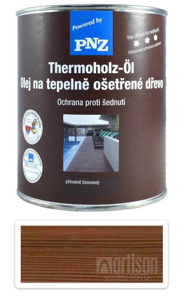 PNZ Olej na tepelně ošetřené dřevo 0.75 l