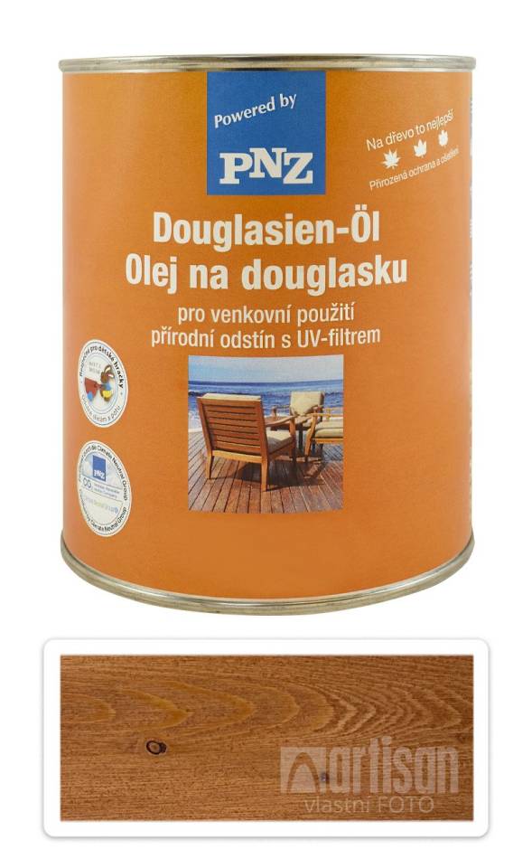 PNZ Speciální olej na dřevo do exteriéru 0.75 l Douglaska