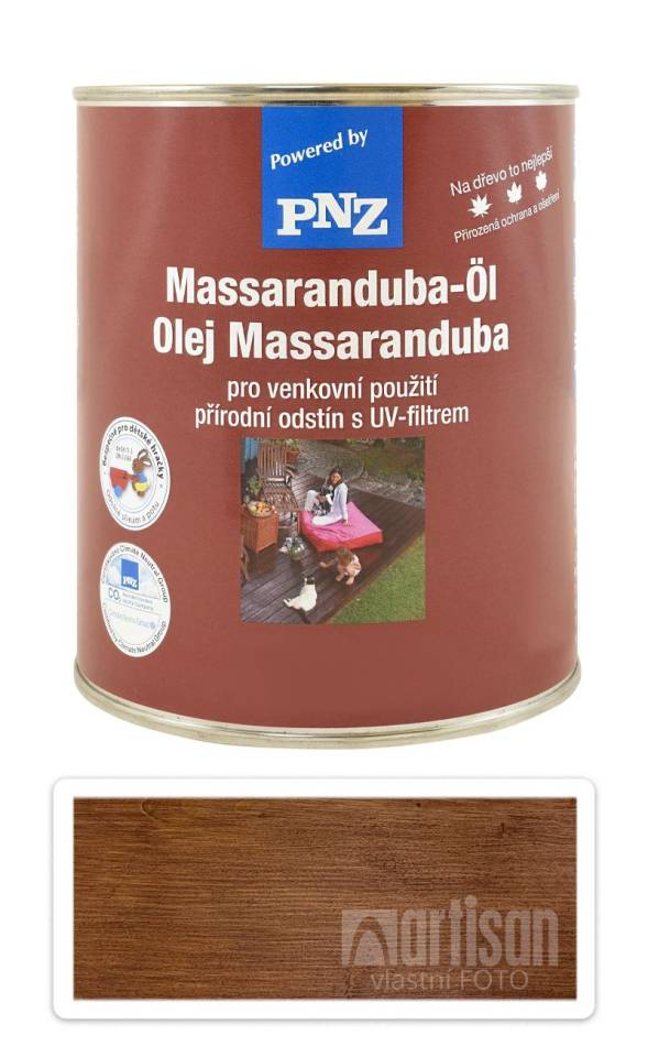 PNZ Speciální olej na dřevo do exteriéru 0.75 l Massaranduba