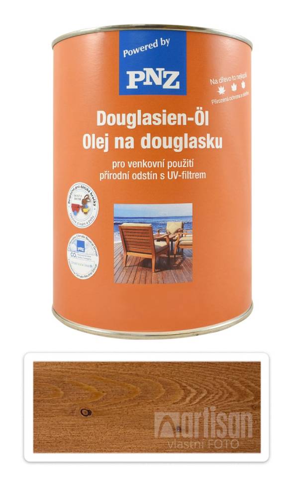 PNZ Speciální olej na dřevo do exteriéru 2.5 l Douglaska