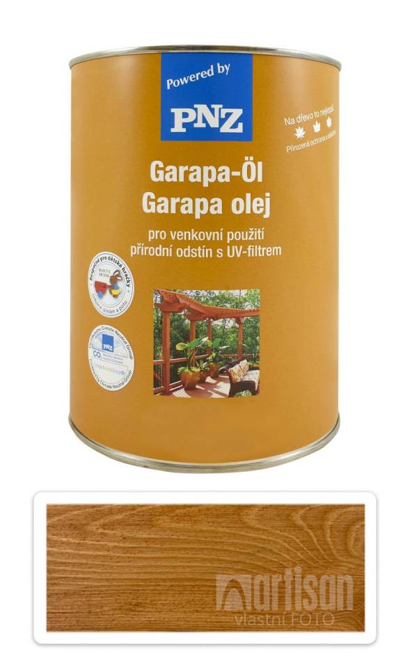 PNZ Speciální olej na dřevo do exteriéru 2.5 l Garapa