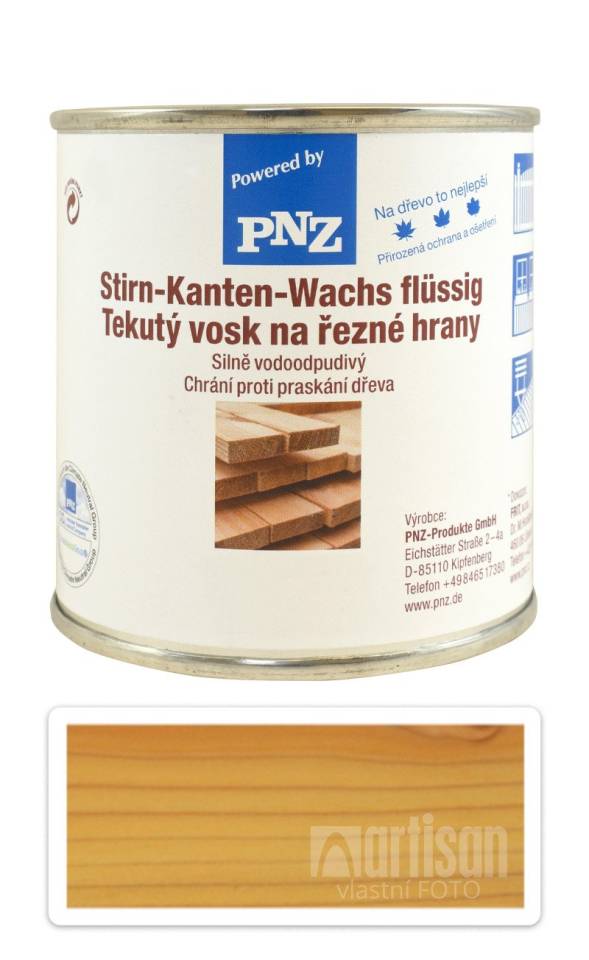PNZ Tekutý vosk na řezné hrany 0.25 l Bezbarvý