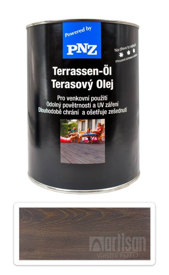 PNZ Terasový olej 2.5 l Šedý