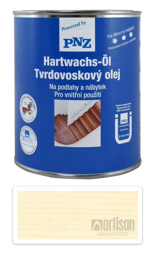 PNZ Tvrdovoskový olej 0.75 l Bezbarvý polomat