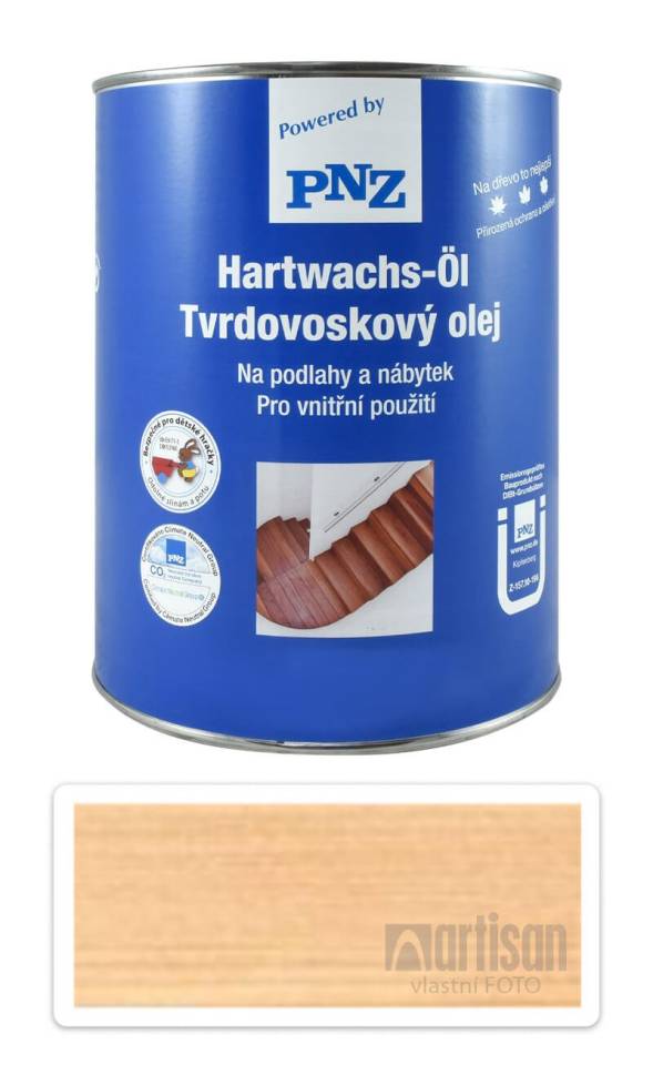 PNZ Tvrdovoskový olej barevný 2.5 l Jantar