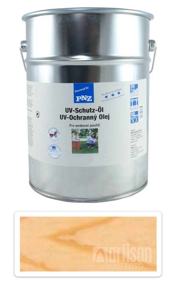 PNZ UV Ochranný olej pro exteriéry 5 l Bezbarvý