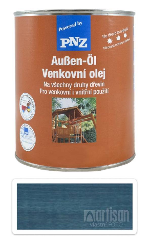 PNZ Venkovní olej 0.75 l Modrý