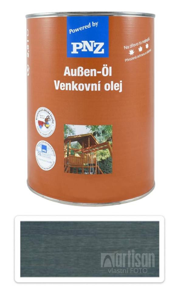PNZ Venkovní olej 2.5 l Modrošedý