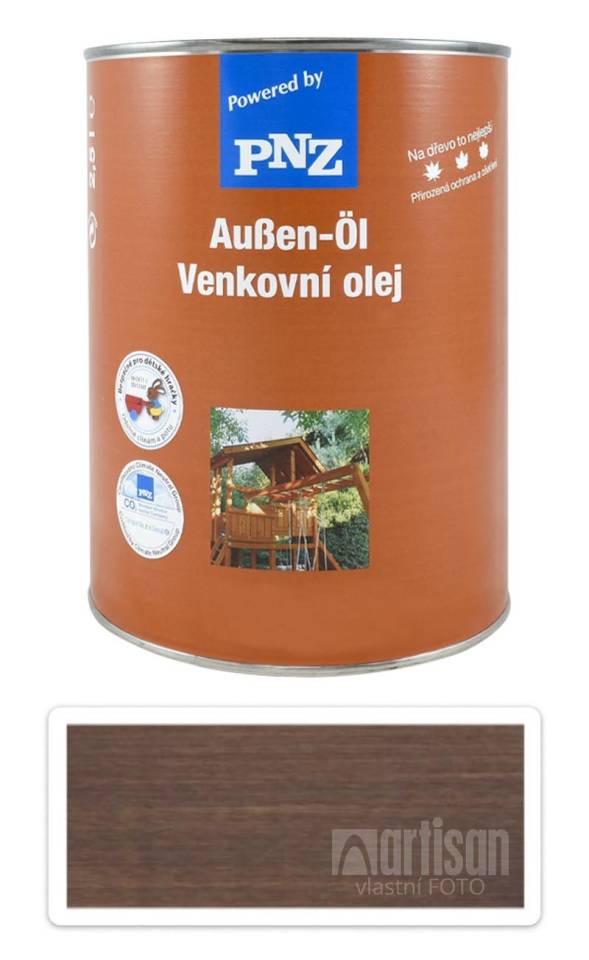 PNZ Venkovní olej 2.5 l Šedohnědý