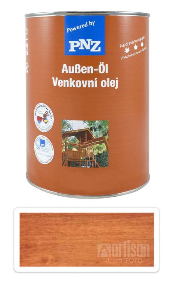 PNZ Venkovní olej metalický 2.5 l Kaštan