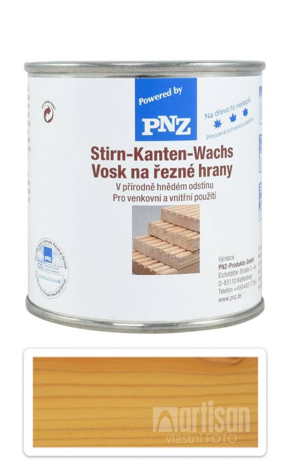 PNZ Vosk na řezné hrany tuhý 0.25 l Přírodně hnědá