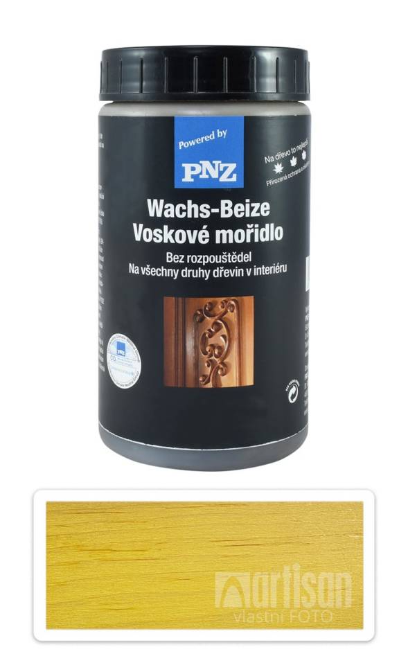PNZ Voskové mořidlo 0.5 l Citronově žlutá