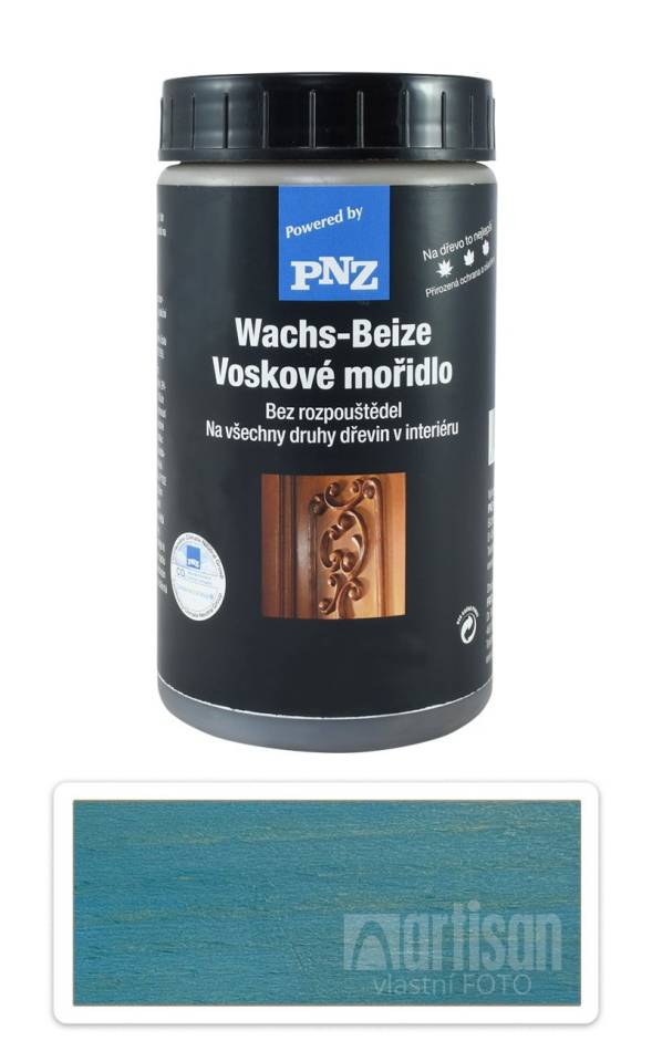 PNZ Voskové mořidlo 0.5 l Modrá Capri