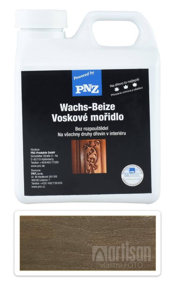 PNZ Voskové mořidlo 1 l Dub slatinný