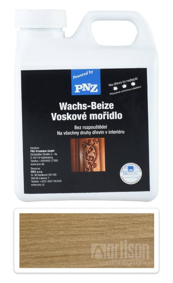 PNZ Voskové mořidlo 1 l Dub světlý