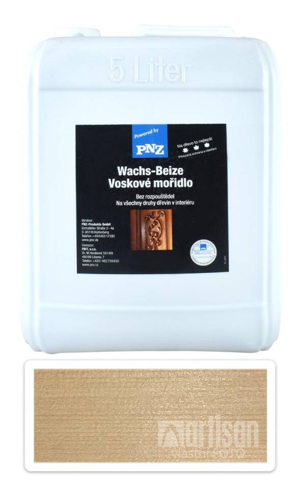 PNZ Voskové mořidlo 5 l Bezbarvé