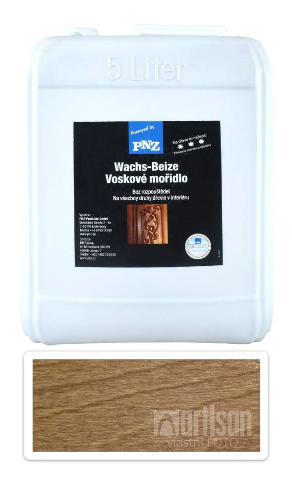 PNZ Voskové mořidlo 5 l Ořech