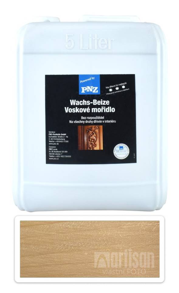 PNZ Voskové mořidlo 5 l Smrk přírodní