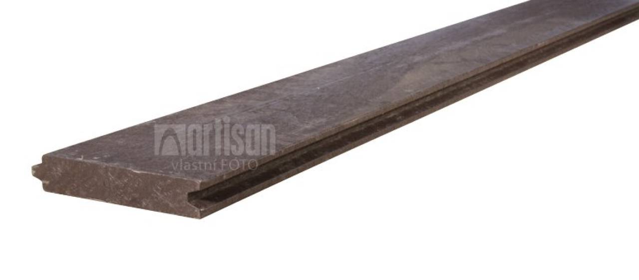 Plastové palubky Transform 132x21x1200 s perem a drážkou - recyklát