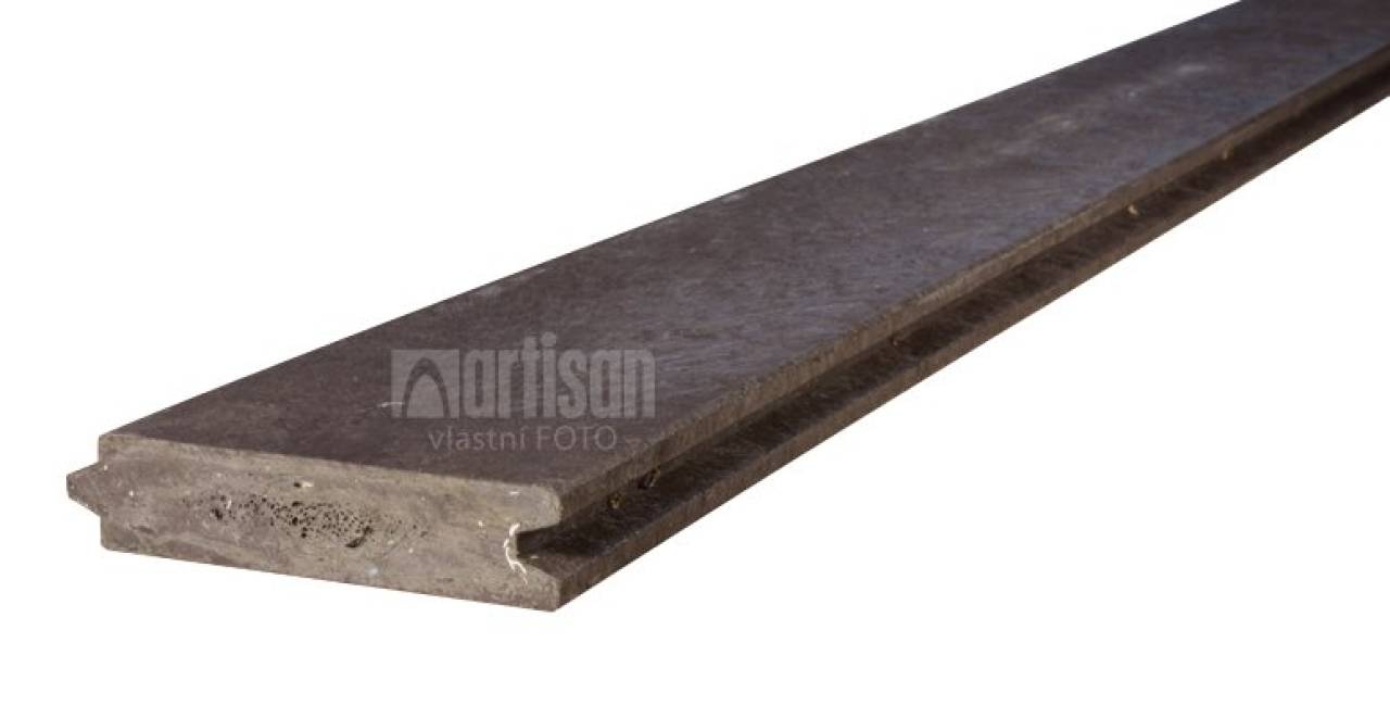 Plastové palubky Transform 132x32x1000 s perem a drážkou - recyklát