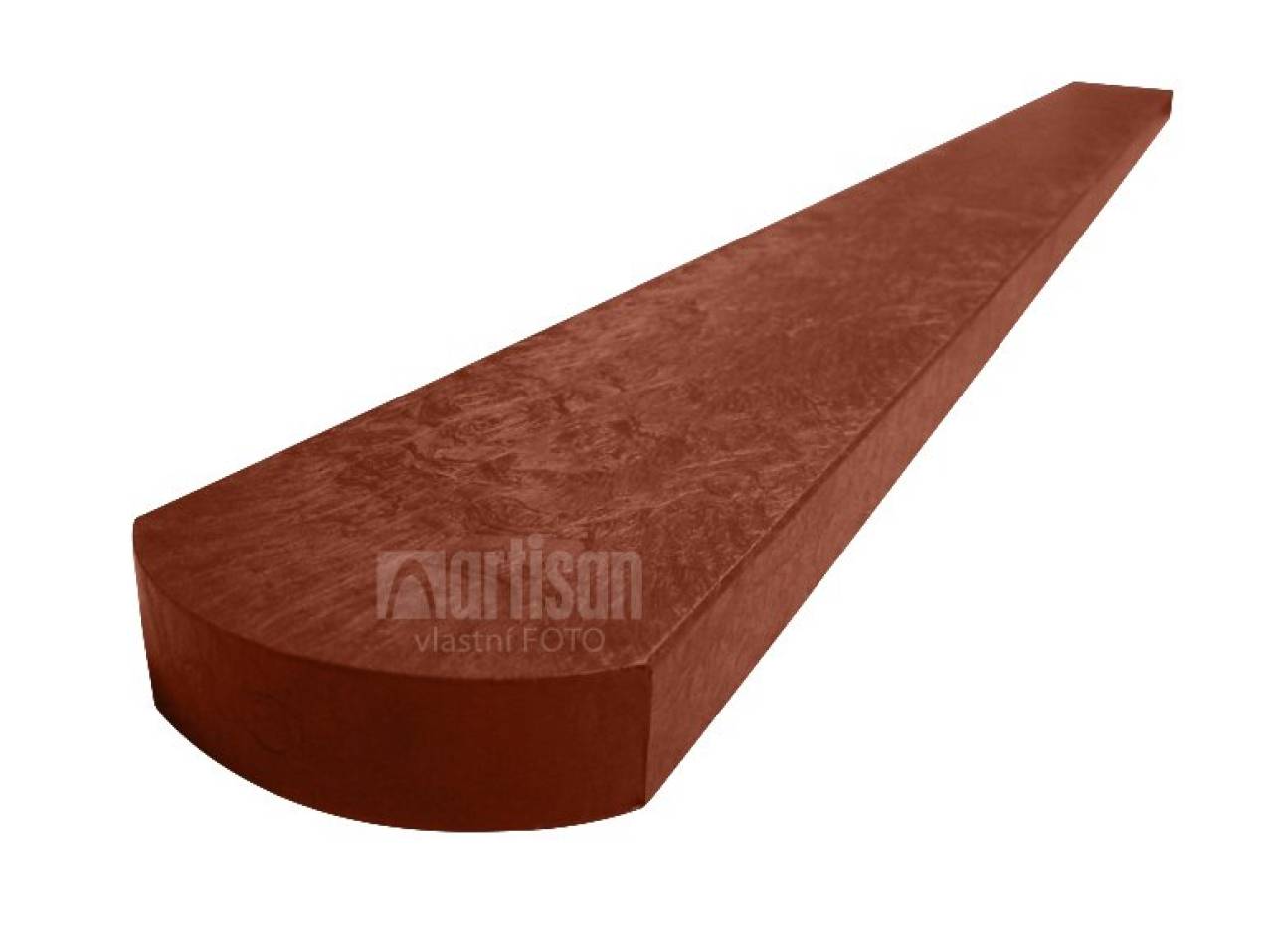 Plastové plotovky Transform půlkulaté 78x21x800