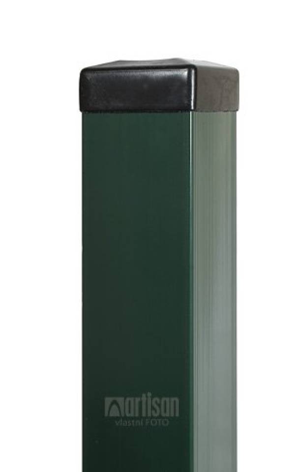 Plotové sloupky DAMIPLAST poplastované hranaté 60x60x2800x1