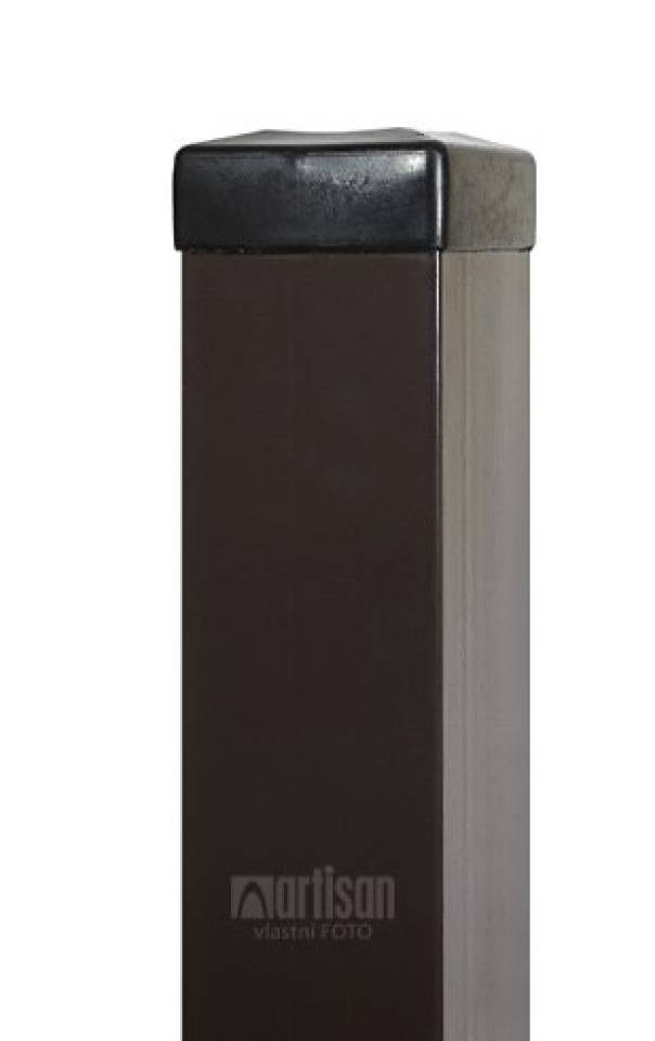 Plotové sloupky DAMIPLAST poplastované hranaté 60x60x3200x1