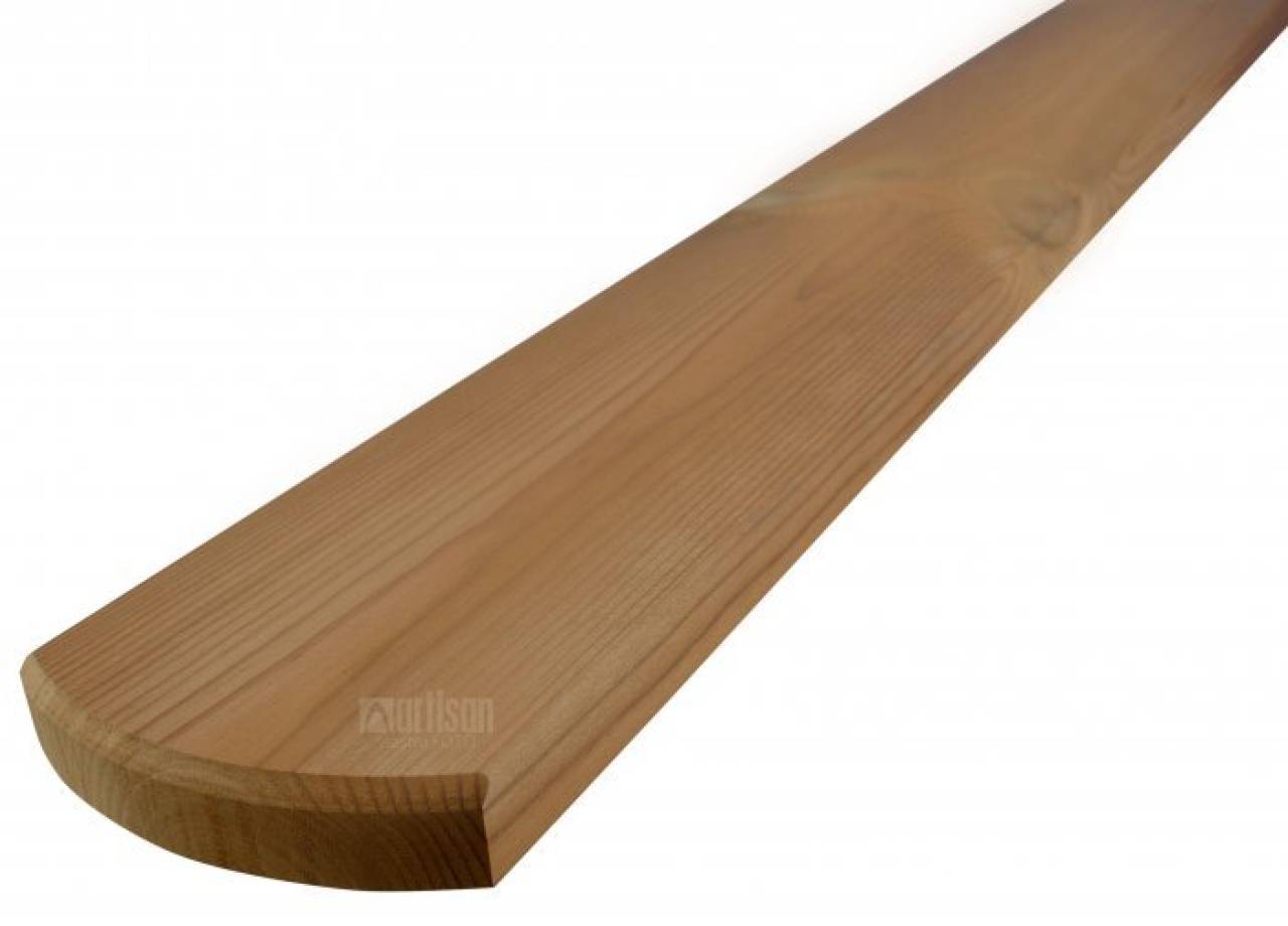 Plotovky dřevěné půlkulaté