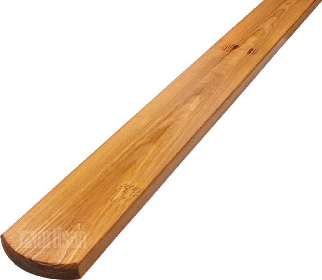 Plotovky dřevěné půlkulaté
